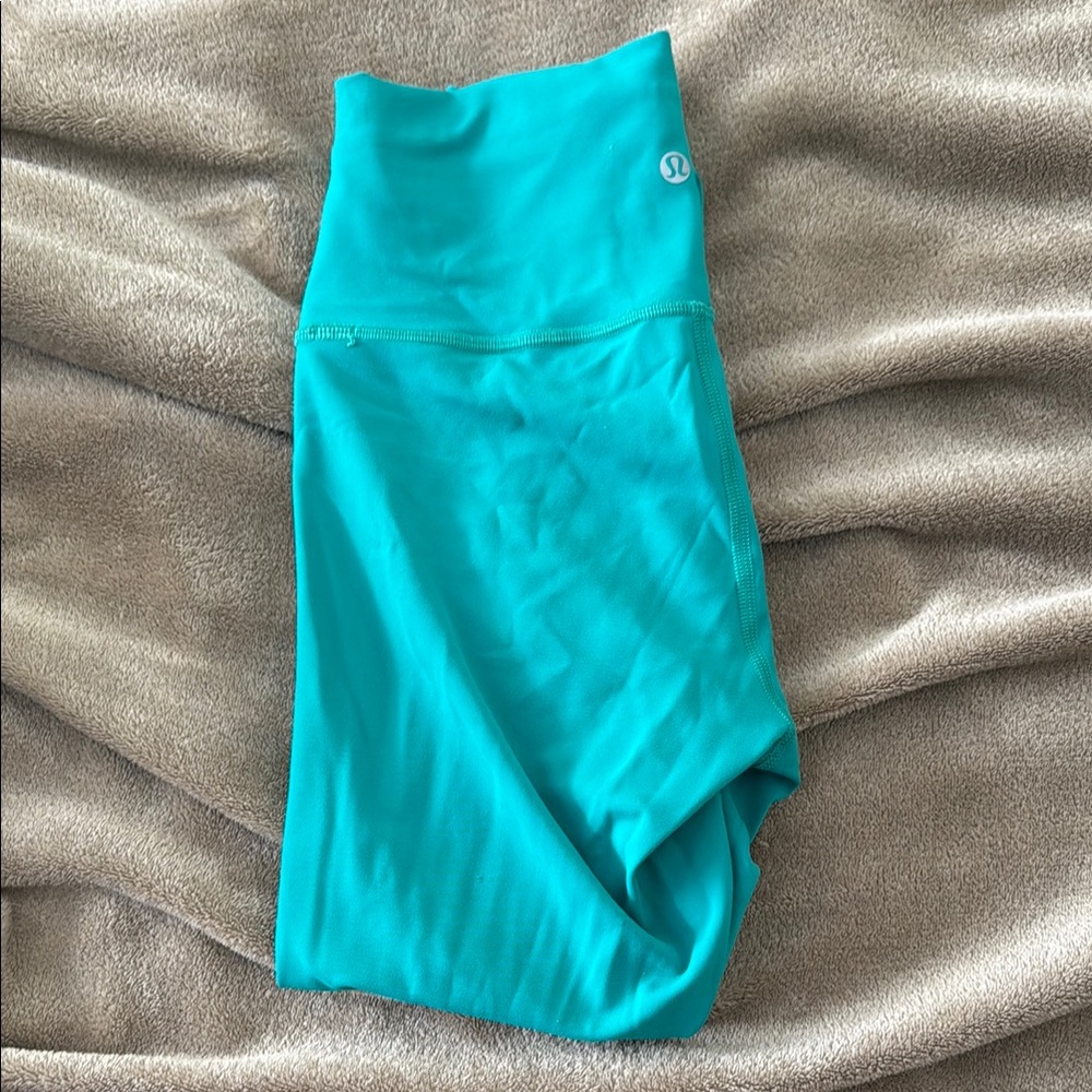 lululemon athletica Blue Asymmetrical Pencil Skirt